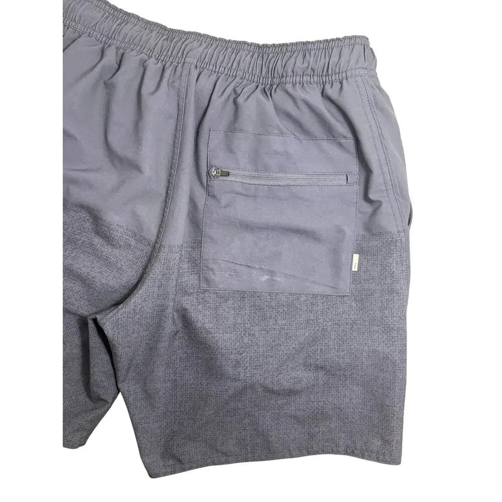 Vuori Kore Shorts Men’s M 7” Gray Athletic Lined Drawstring